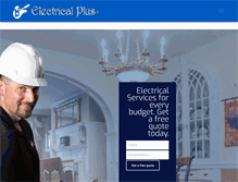 Tablet Screenshot of electricalplus.net
